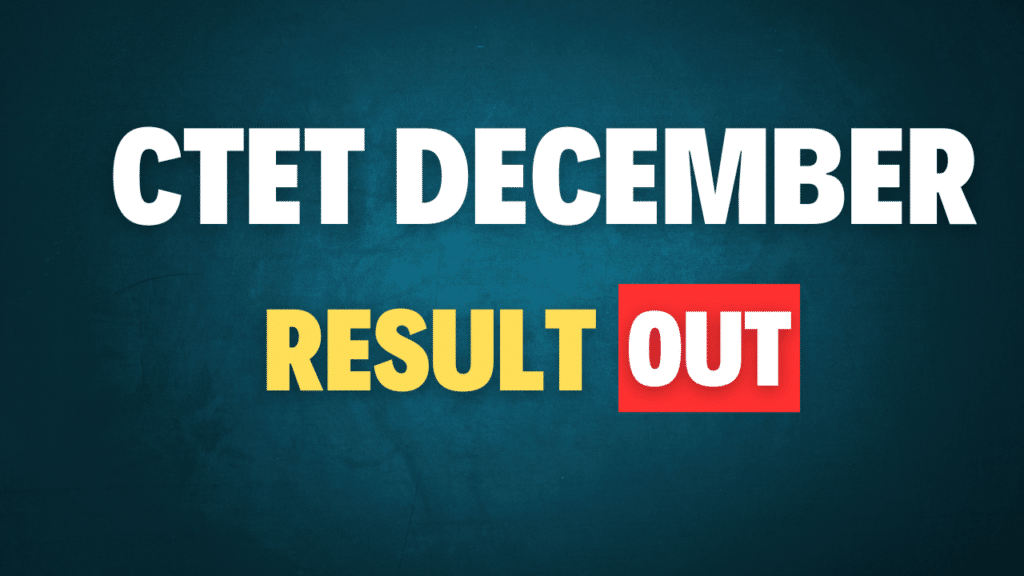 CTET December 2024 Result