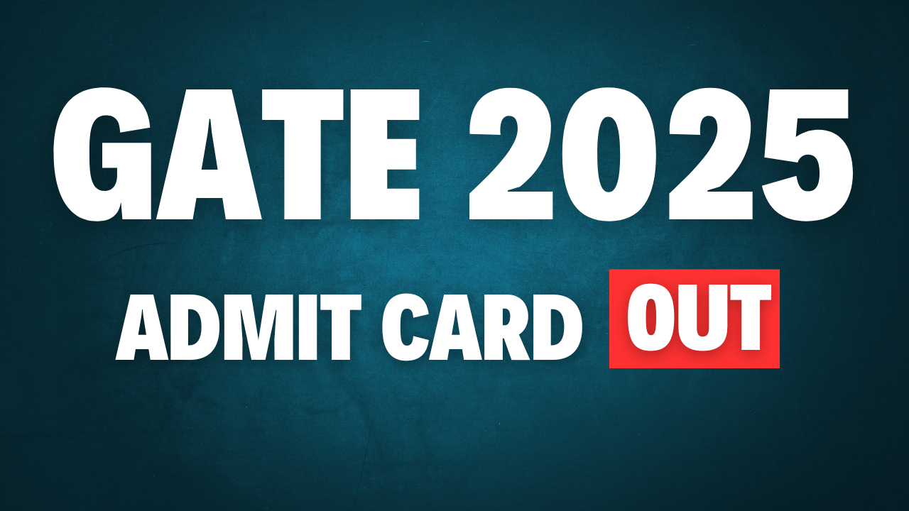 GATE 2025 Admit Card