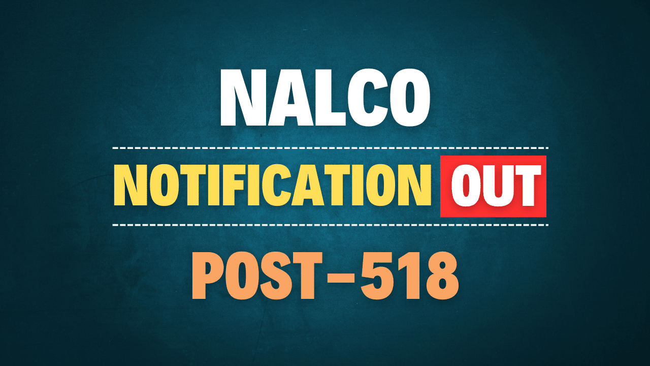 NALCO Non Executive Recruitment 2024