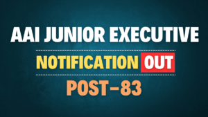 AAI Junior Executive Recruitment 2025