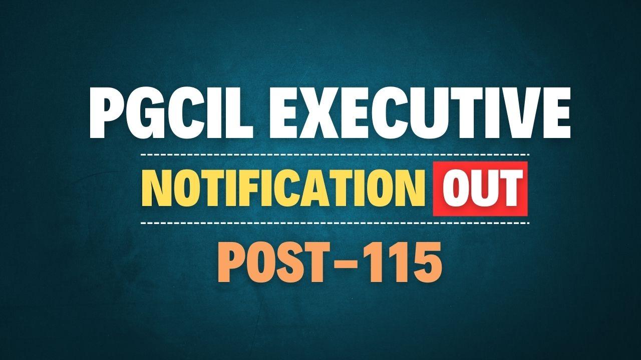 PGCIL Executive Recruitment 2025