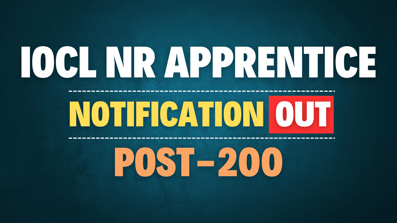 IOCL NR Apprentice Recruitment 2025