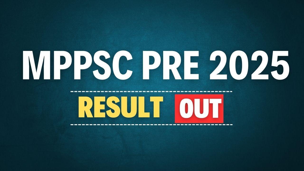 MPPSC Pre Result 2025