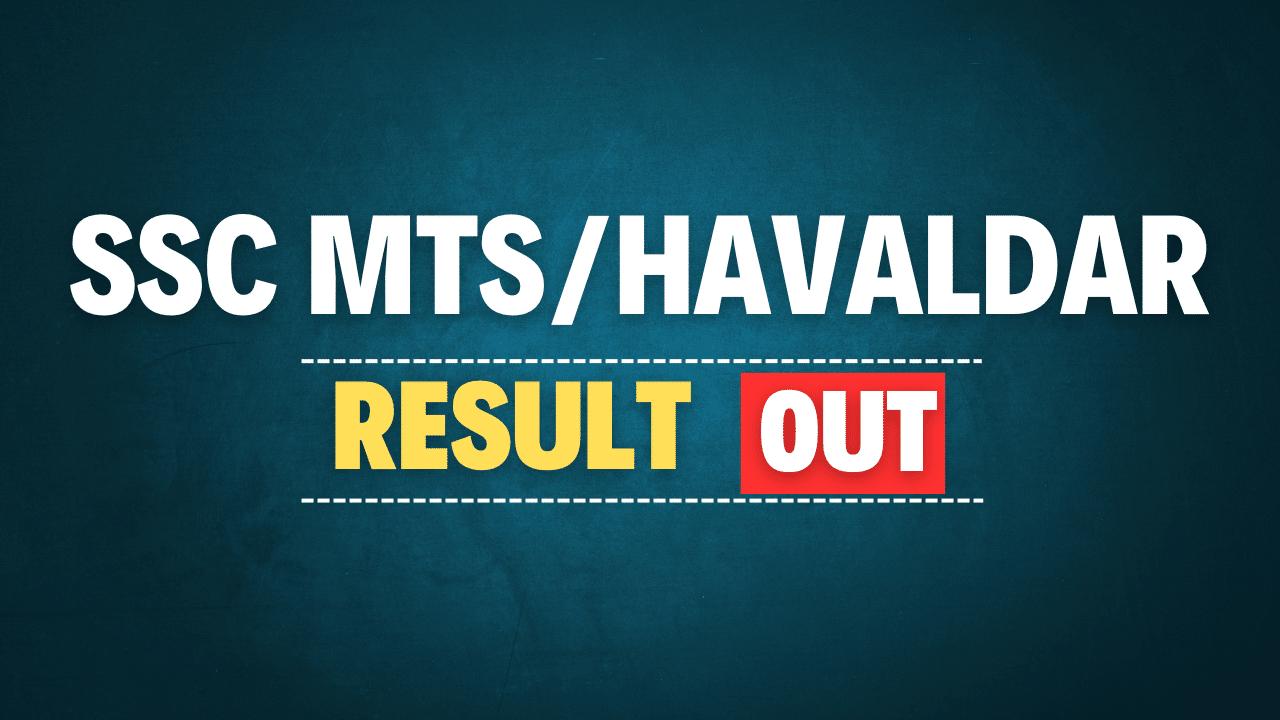 SSC MTS/Havaldar Final Result 2025