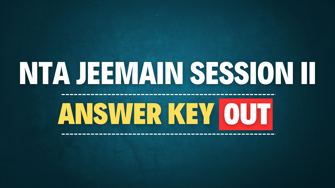 NTA JEEMAIN Session II Answer Key 2025
