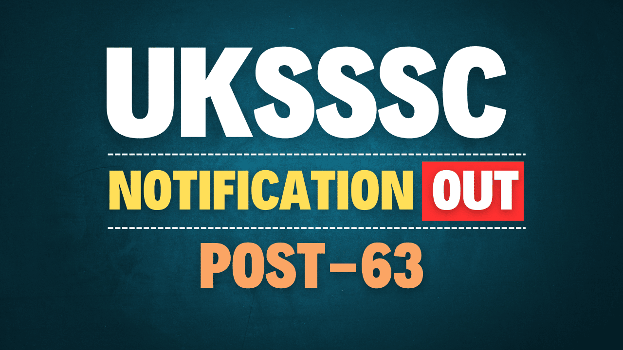 UKSSSC Assistant Accountant Recruitment 2025