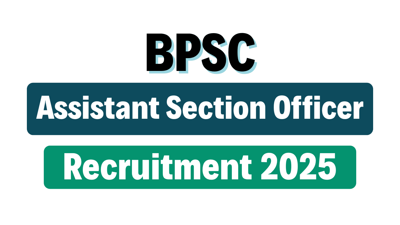 BPSC ASO Recruitment 2025