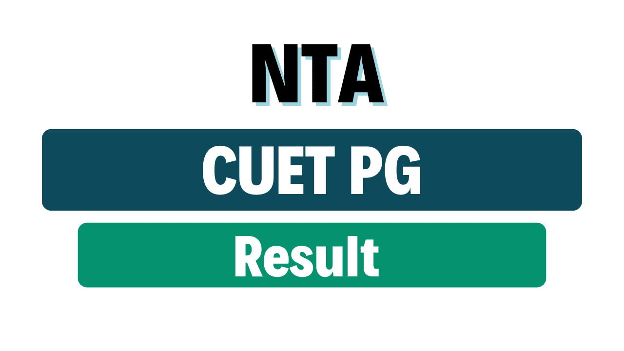 NTA CUET PG 2025 Result