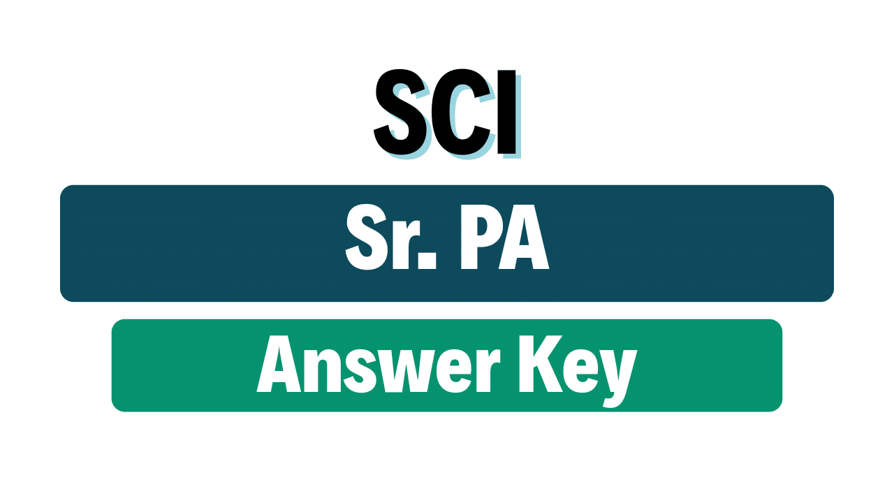 SCI SPA Answer Key 2025