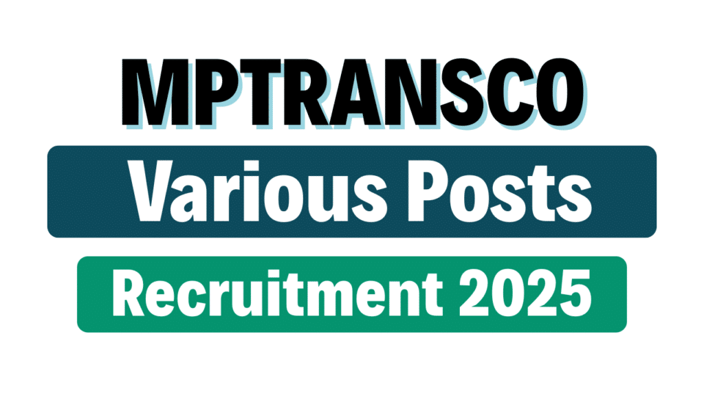 MPTRANSCO Recruitment 2025
