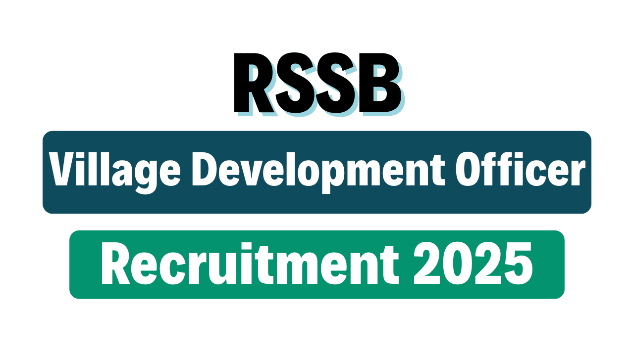 RSSB VDO Online Form 2025