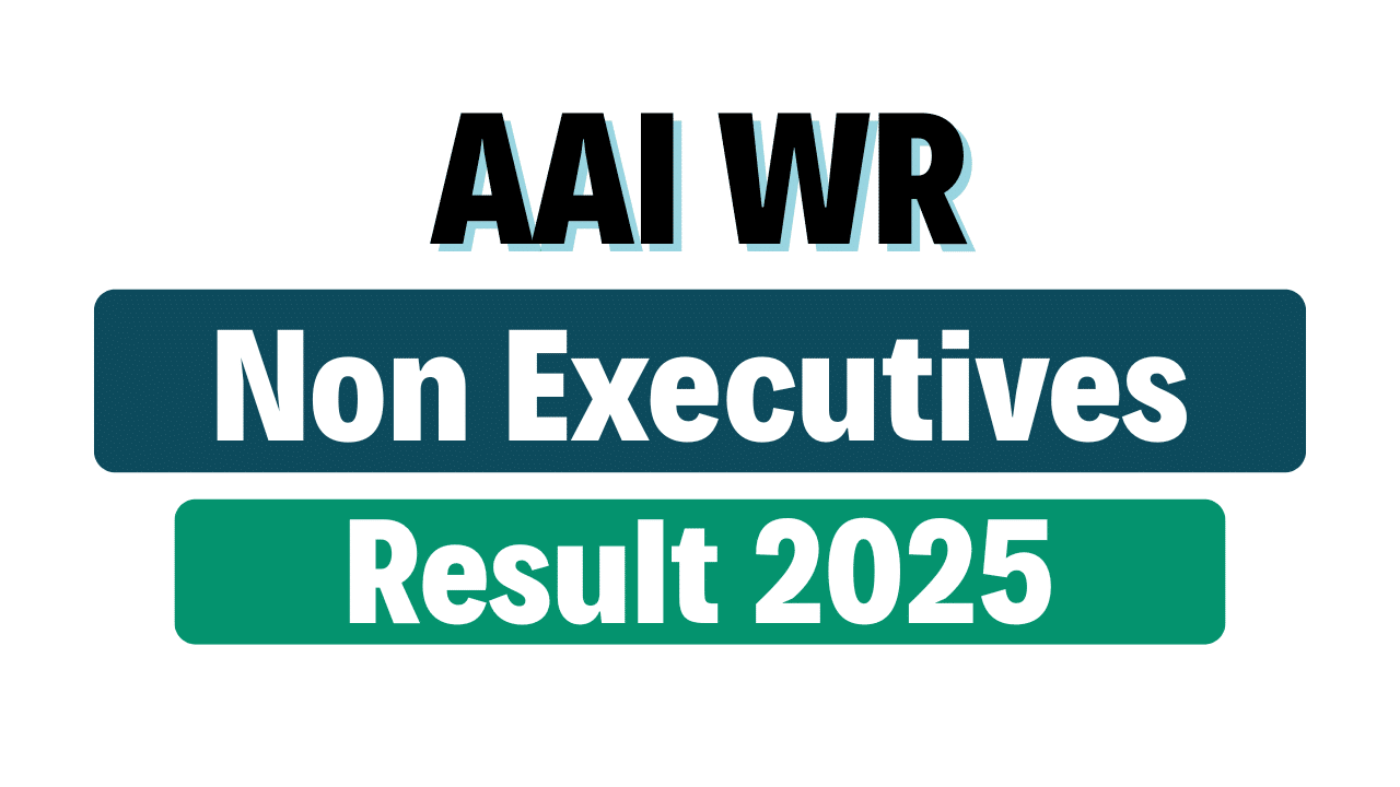 AAI Non Executives WR Result 2025
