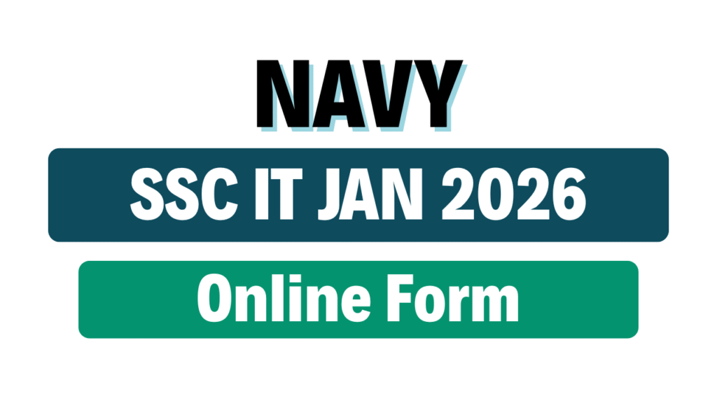 Indian Navy SSC Executive IT Jan 2026