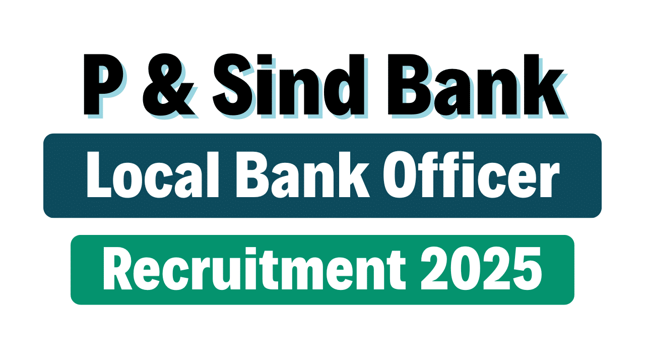 Punjab and Sind Bank LBO Recruitment 2025