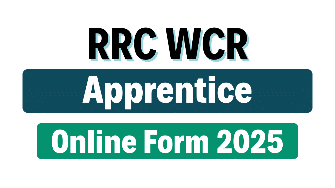 RRC WCR Apprentice Recruitment 2025