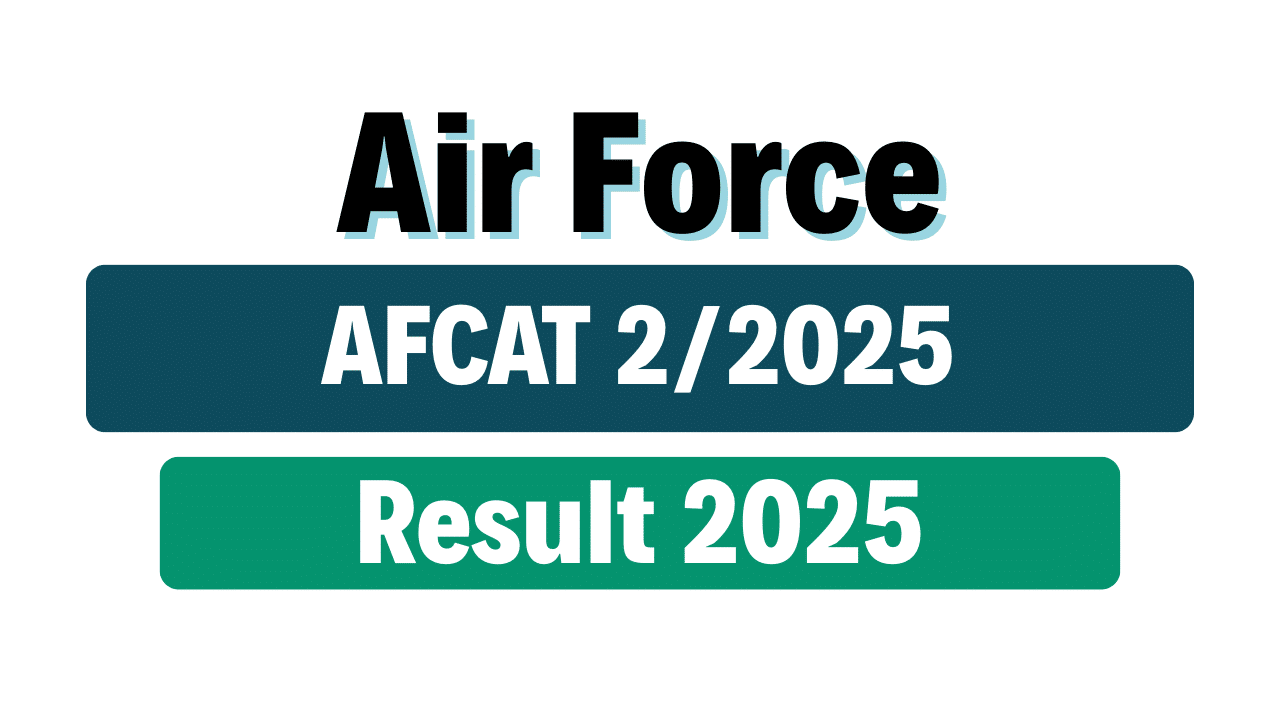AFCAT 2/2025 Result