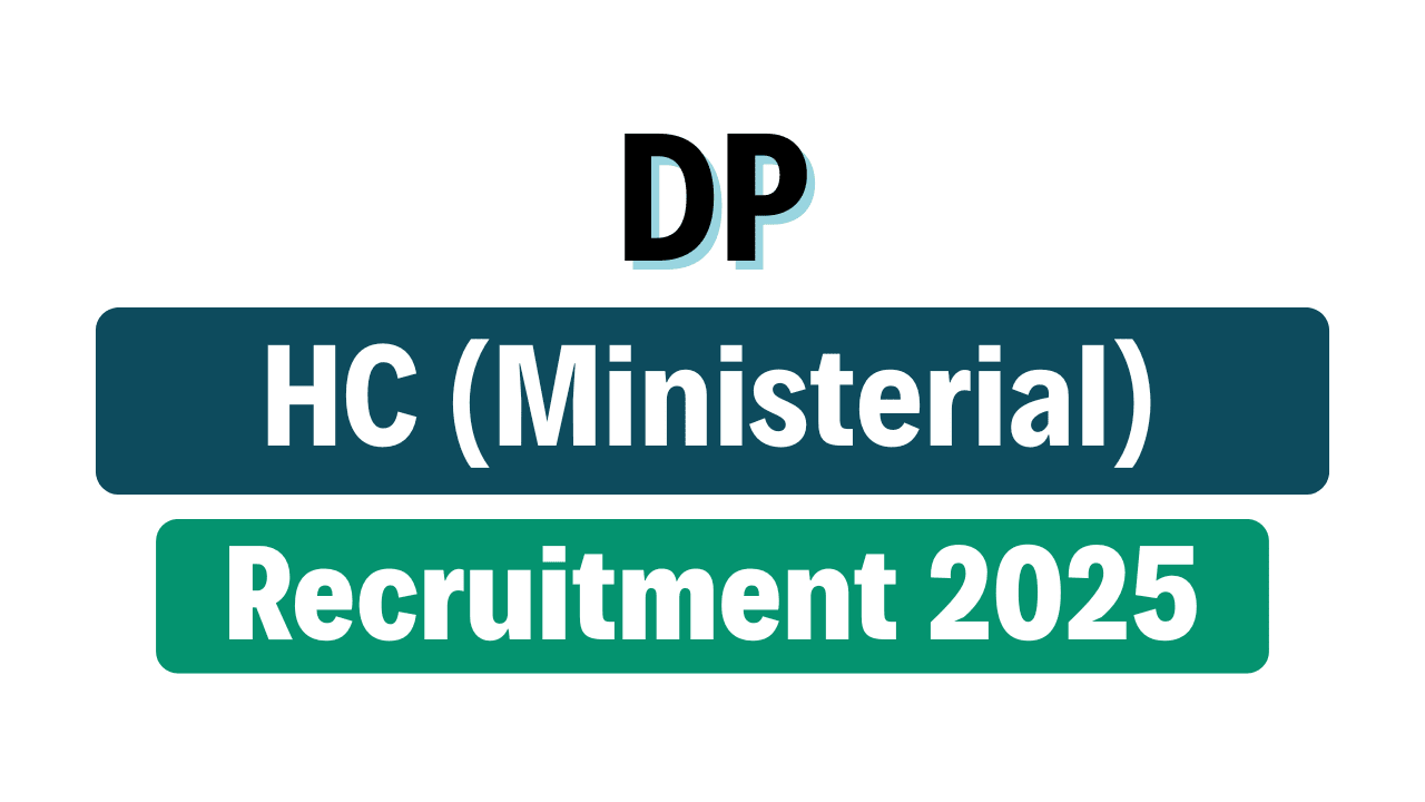 Delhi Police Head Constable (Ministerial) Online Form 2025