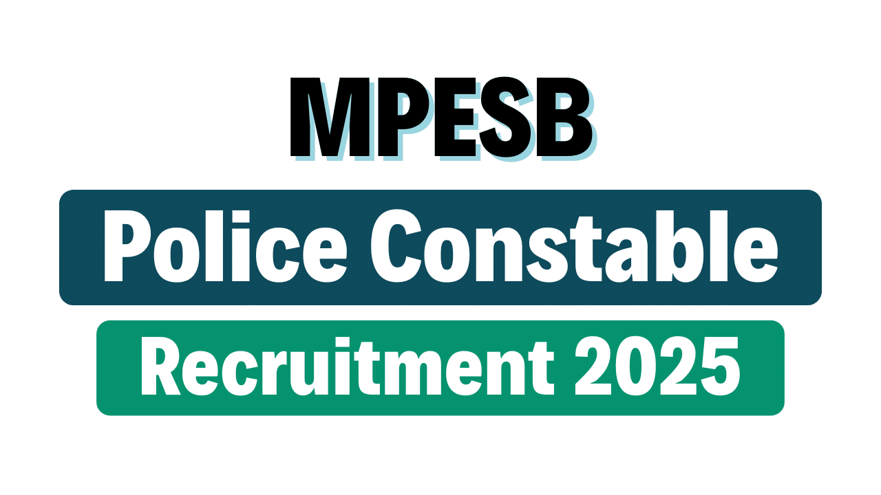 MP Police Constable Recruitment 2025