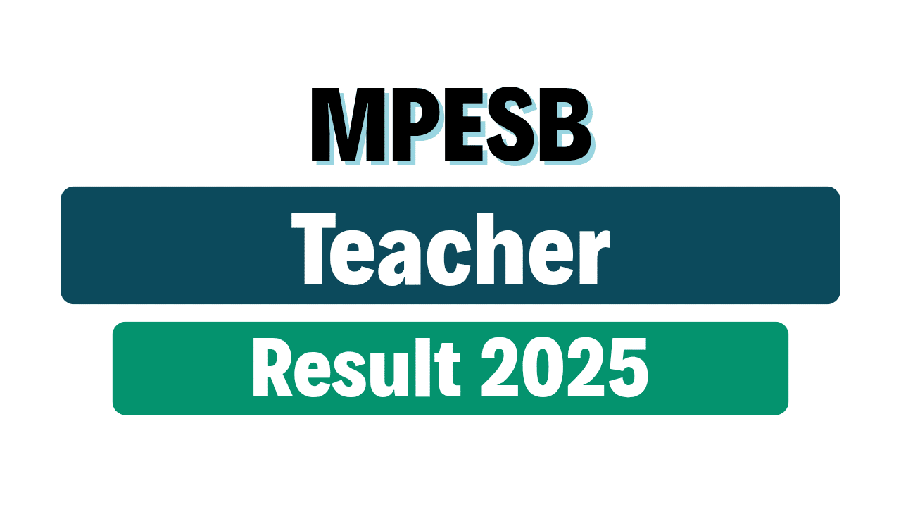 MPESB Teacher Result 2025