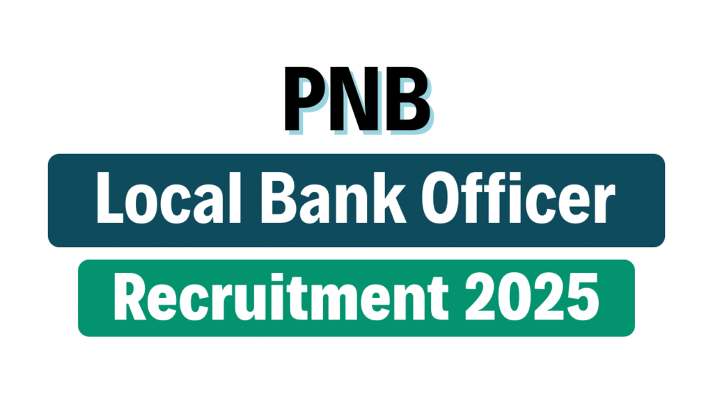 PNB LBO Online Form 2025