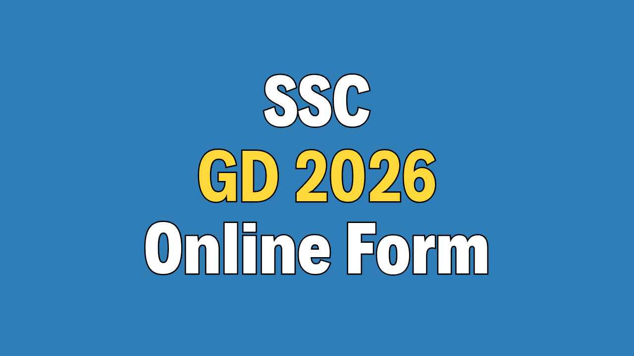 SSC GD Constable Recruitment 2026