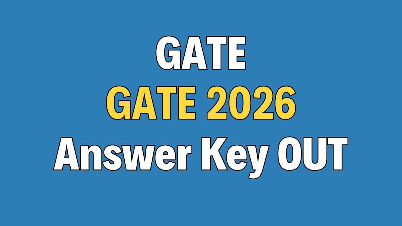 GATE 2026 Answer Key