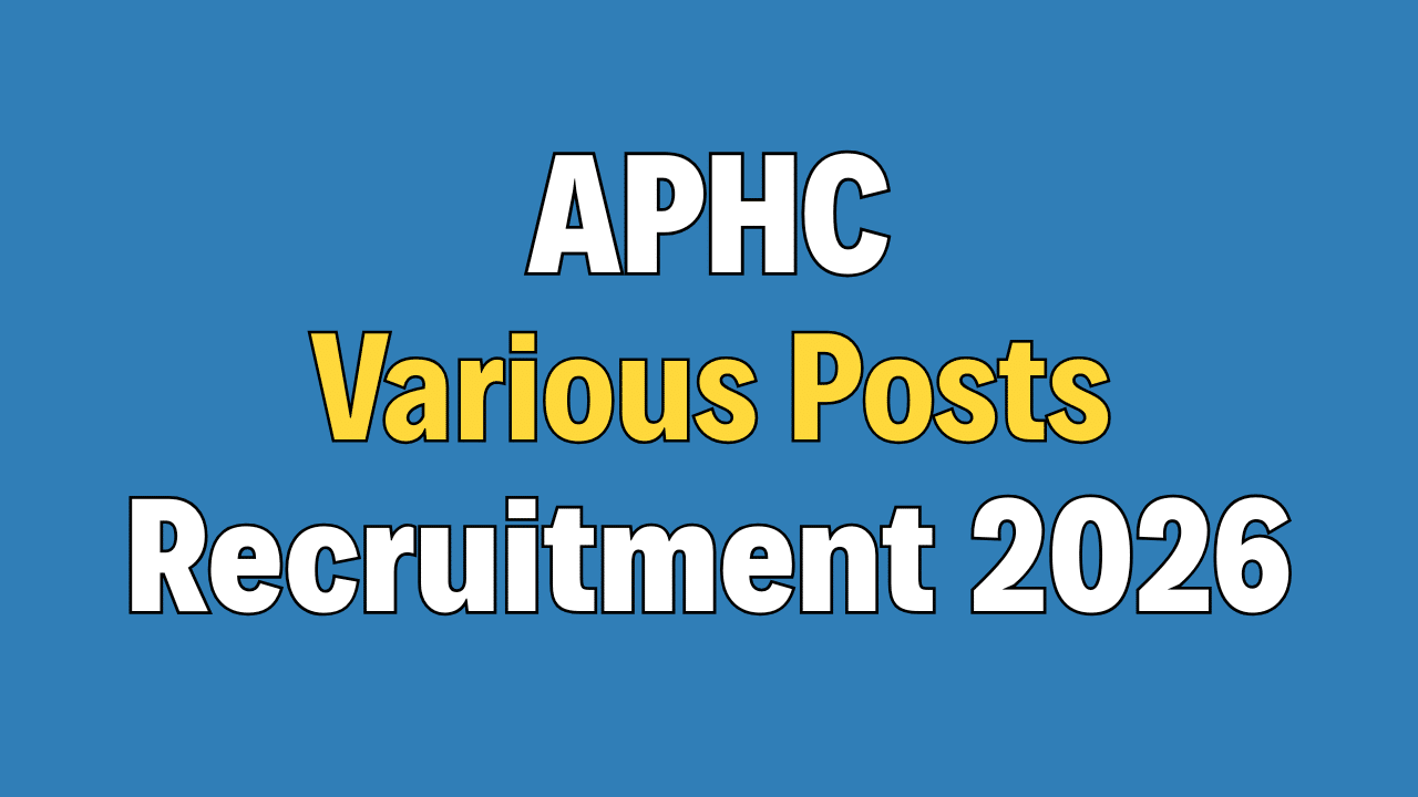 AP High Court Various Posts Recruitment 2026