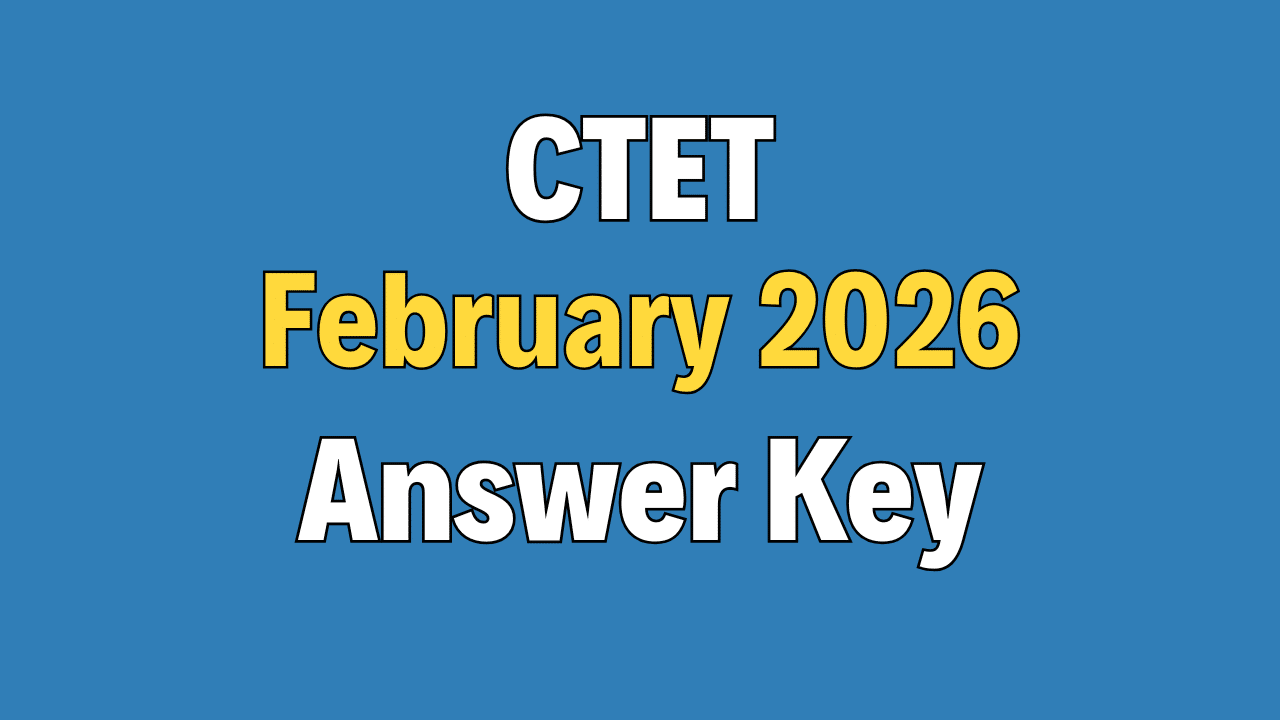 CTET February 2026 Answer Key