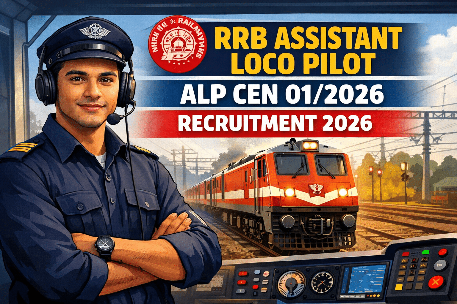 RRB Assistant Loco Pilot ALP CEN 012026 Recruitment 2026