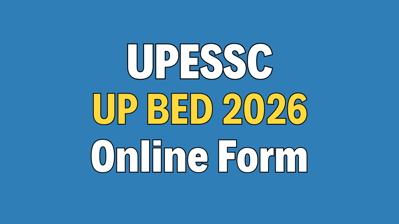 UP TET (Teacher Eligibility Test) Online Form 2026