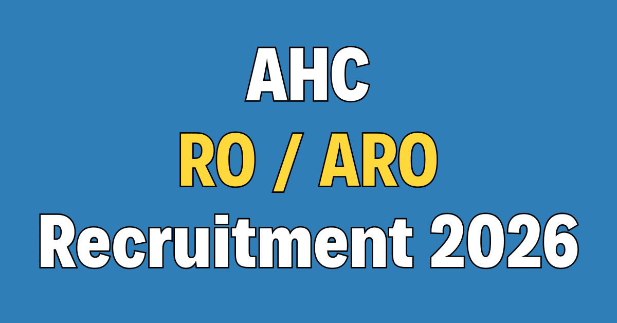Allahabad High Court RO / ARO Recruitment 2026