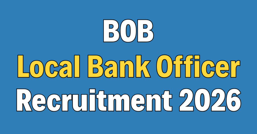 BOB LBO Recruitment 2026